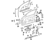 Diagram for Mercedes-Benz S320 Window Run - 140-720-10-17