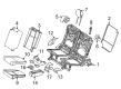 Diagram for Mercedes-Benz GLE53 AMG SUV Seat Cushion - 167-930-35-01