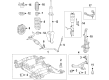 Diagram for Mercedes-Benz GLE53 AMG SUV Axle Beam Mount - 167-333-15-00
