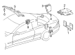 Diagram for Mercedes-Benz SLK230 Antenna - 210-820-17-75