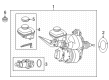 Diagram for Mercedes-Benz EQS AMG Brake Master Cylinder Reservoir - 297-430-06-00