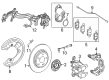 Diagram for Mercedes-Benz E53 AMG Brake Line - 254-420-20-00