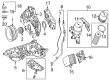 Diagram for Mercedes-Benz SLK55 AMG Dipstick - 152-010-16-00