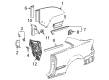 Diagram for Mercedes-Benz CLK350 Window Regulator - 209-670-01-03