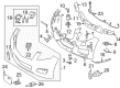 Diagram for Mercedes-Benz R350 Bumper Cover - 251-880-00-47-9999