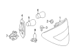 Diagram for Mercedes-Benz R350 Light Socket - 251-540-00-66-64