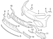 Diagram for Mercedes-Benz AMG GT 43 Bumper - 290-885-31-03-9999