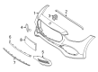 Diagram for Mercedes-Benz Grille - 206-885-65-01