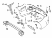 Diagram for Mercedes-Benz C63 AMG Bumper Cover - 205-880-71-03-9999