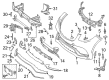 Diagram for Mercedes-Benz GLE400 Bumper Cover - 166-885-16-38-9999