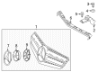 Diagram for Mercedes-Benz C250 Emblem - 207-888-00-11