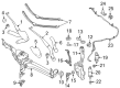 Diagram for Mercedes-Benz E550 Windshield Washer Nozzle - 212-860-08-92