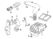Diagram for Mercedes-Benz C280 Air Filter Box - 104-090-06-01