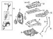 Diagram for Mercedes-Benz ML250 Dipstick - 651-010-53-11