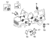 Diagram for Mercedes-Benz G500 Car Speakers - 463-820-19-02-9051