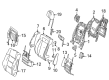 Diagram for Mercedes-Benz CLS400 Seat Heater - 218-820-00-98