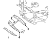 Diagram for Mercedes-Benz 420SEL Radiator Support - 126-620-04-85