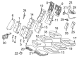 Diagram for Mercedes-Benz C280 Seat Cushion - 203-920-12-16