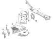 Diagram for Mercedes-Benz S63 AMG E Performance Grille - 223-831-23-00-28