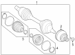Diagram for Mercedes-Benz CV Boot - 243-330-09-00