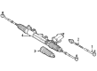 Diagram for Mercedes-Benz S65 AMG Tie Rod - 221-330-40-03