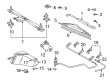 Diagram for Mercedes-Benz G580 Windshield Washer Hose - 617-997-08-82