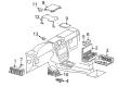 Diagram for Mercedes-Benz Shift Cable - 210-267-04-64