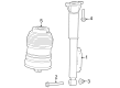 Diagram for Mercedes-Benz EQE SUV AMG Shock Absorber - 294-320-25-01