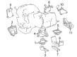 Diagram for Mercedes-Benz ML450 Engine Mount - 251-240-25-18