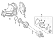 Diagram for Mercedes-Benz C350 Axle Shaft Seal - 211-357-00-90