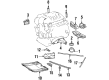 Diagram for Mercedes-Benz CLK430 Engine Mount - 112-223-03-41