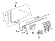 Diagram for Mercedes-Benz SL63 AMG Window Motor - 171-820-13-42
