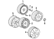 Diagram for Mercedes-Benz SL320 Spare Wheel - 6-6-47-0541