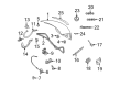 Diagram for Mercedes-Benz E63 AMG Emblem - 000-817-04-14
