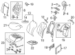 Diagram for Mercedes-Benz Seat Cushion - 222-910-24-15-9E43