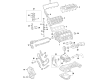 Diagram for Mercedes-Benz CLK63 AMG Oil Pan - 156-014-24-02