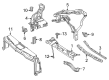 Diagram for Mercedes-Benz CLS63 AMG S Radiator Support - 218-620-00-72
