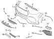 Diagram for Mercedes-Benz GLE53 AMG SUV Air Duct - 167-885-88-03