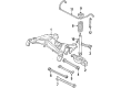 Diagram for Mercedes-Benz 190D Strut Housing - 201-320-09-31