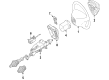 Diagram for Mercedes-Benz Power Steering Assist Motor - 230-460-00-25