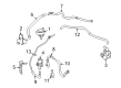 Diagram for Mercedes-Benz CLS550 Heater Hose - 211-830-22-96