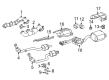 Diagram for Mercedes-Benz SLK32 AMG Exhaust Pipe - 170-490-12-21