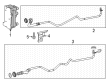 Diagram for Mercedes-Benz Transmission Oil Cooler - 099-500-13-00