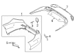 Diagram for Mercedes-Benz C43 AMG Bumper Cover - 206-880-27-00-9999