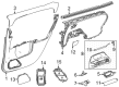 Diagram for Mercedes-Benz GLB35 AMG Armrest - 247-730-46-01-8V57