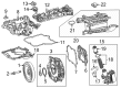 Diagram for Mercedes-Benz CLE300 Oil Filter - 254-180-73-00