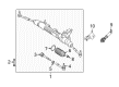 Diagram for Mercedes-Benz S63 AMG Rack And Pinion - 221-460-28-00-80