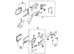Diagram for Mercedes-Benz E320 Mirror Actuator - 124-820-82-42