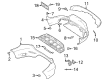 Diagram for Mercedes-Benz GLC350e Bumper Cover - 253-885-42-06
