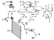 Diagram for Mercedes-Benz S65 AMG Water Hose - 222-501-11-01